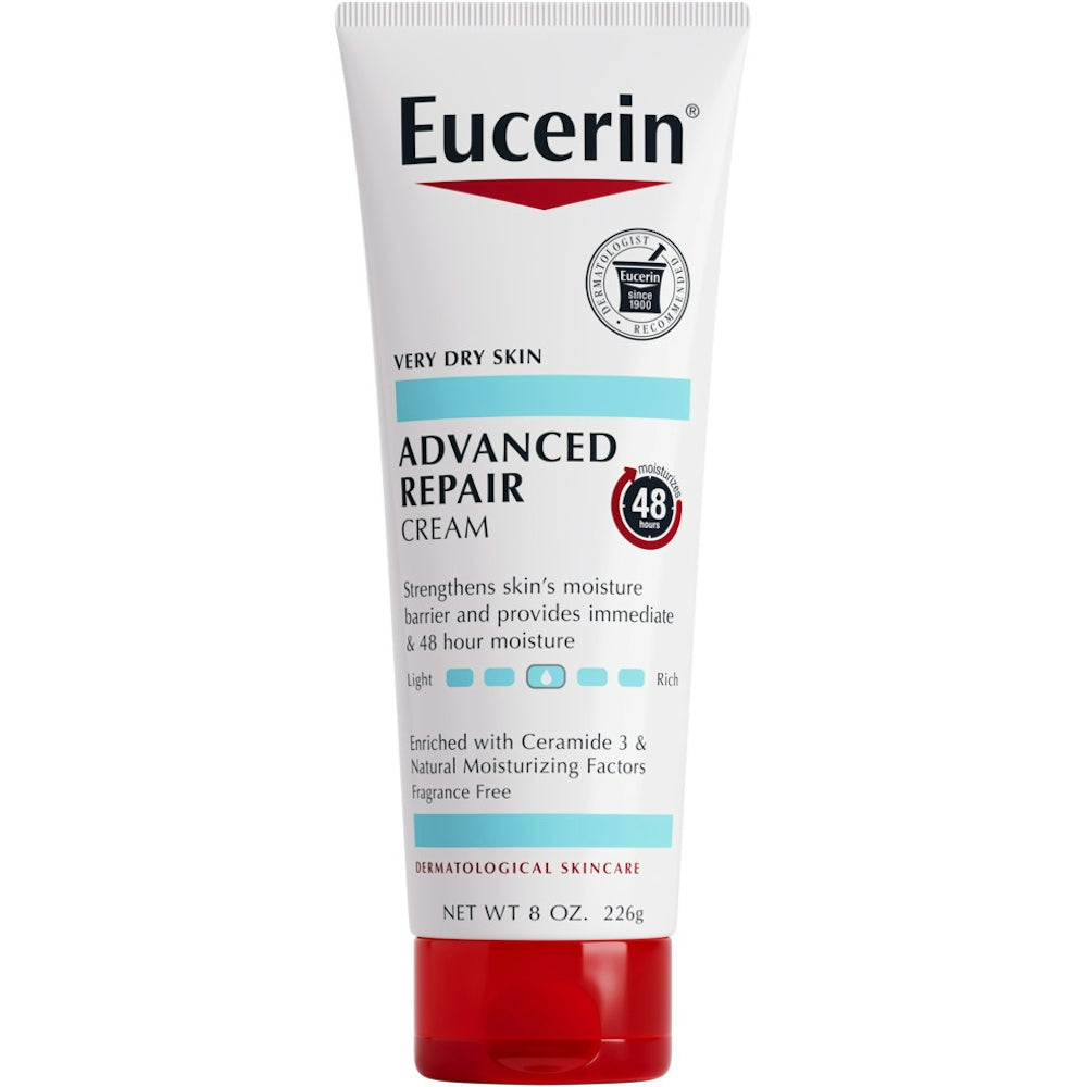 Eucerin Advanced Repair Body Cream For Very Dry Skin - 8oz Lotion & Moisturizer Pasteur Pharmacy Default Title