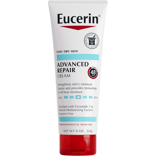 Eucerin Advanced Repair Body Cream For Very Dry Skin - 8oz Lotion & Moisturizer Pasteur Pharmacy Default Title