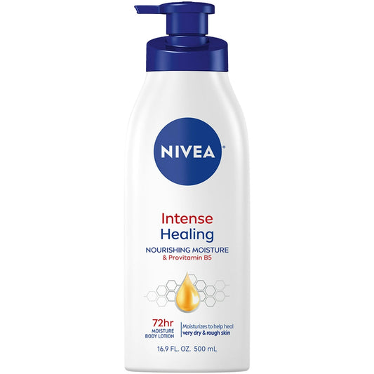 Nivea Intense Healing Body Lotion, Very Dry & Rough Skin Lotion & Moisturizer Pasteur Pharmacy
