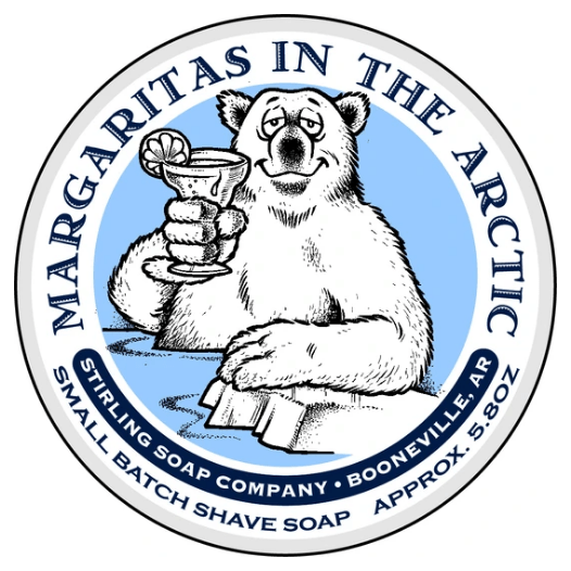 Stirling Soap Co. Margaritas in the Arctic Shaving Collection Shaving Set Pasteur Pharmacy Shaving Soap 5.8oz