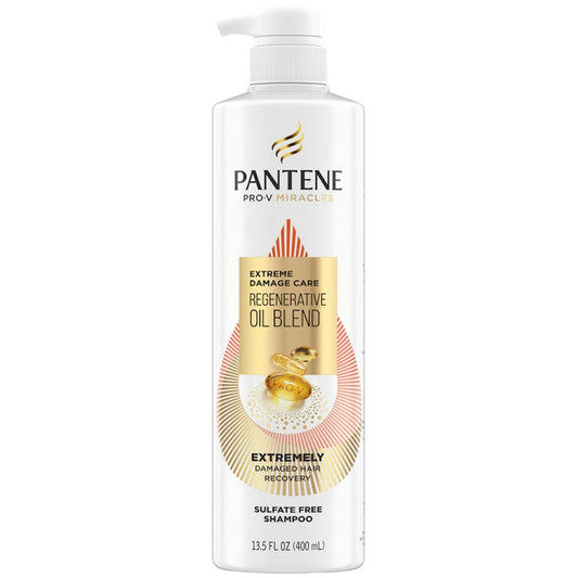 Pantene Shampoo, Extreme Damage Care 13.5 Fl Oz Shampoo Pasteur Pharmacy