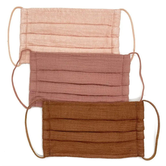 Kitsch Dusty Rose Face Mask 3pc Set Masks Pasteur Pharmacy