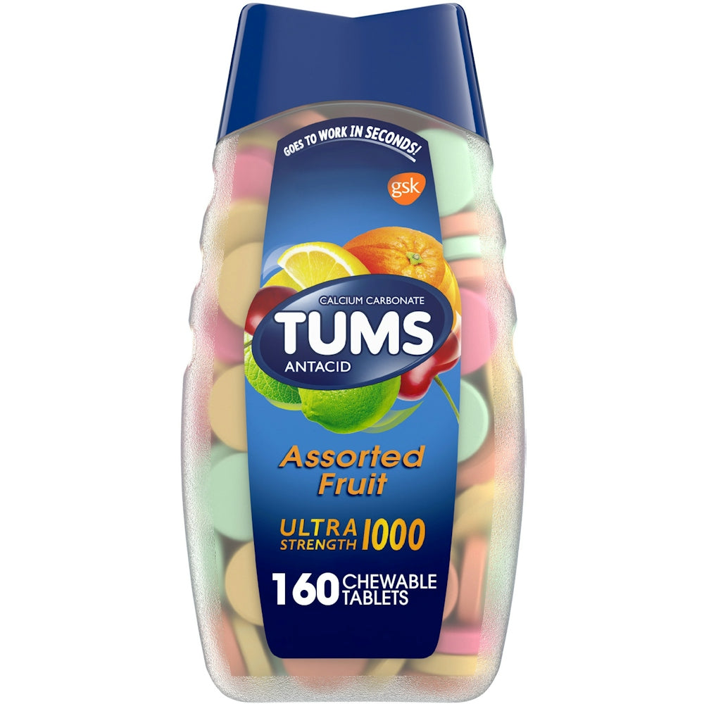 Tums® Ultra Strength Chewable Antacid Tablets – Assorted Fruit Health & Beauty Pasteur Pharmacy