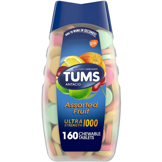 Tums® Ultra Strength Chewable Antacid Tablets – Assorted Fruit Health & Beauty Pasteur Pharmacy