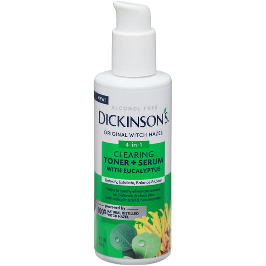 Dickinson's Witch Hazel Clearing Toner + Serum With Eucalyptus Toners Pasteur Pharmacy
