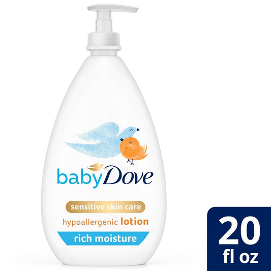 Baby Dove Rich Moisture Lotion 4-20 Fl. Oz. Pumps Baby & Toddler Pasteur Pharmacy