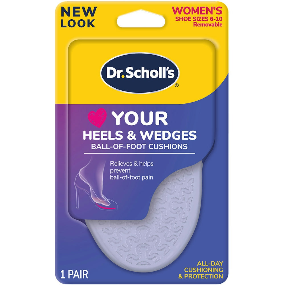 Dr. Scholl's Stylish Step® Ball of Foot Cushions for High Heels Foot Care Pasteur Pharmacy