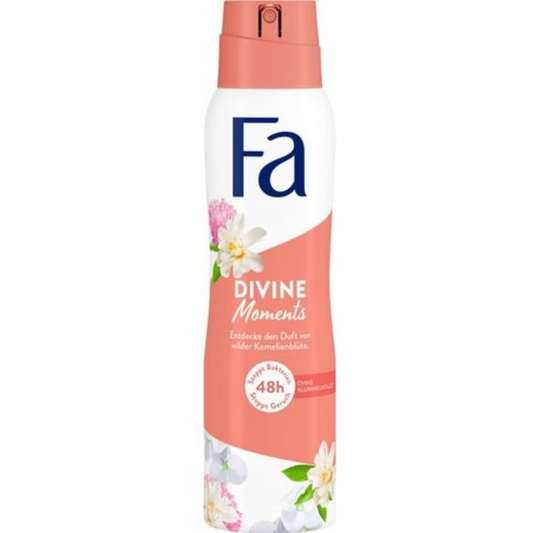 Fa Divine Moments Deodorant Spray 150ml 48h Deodorant Pasteur Pharmacy