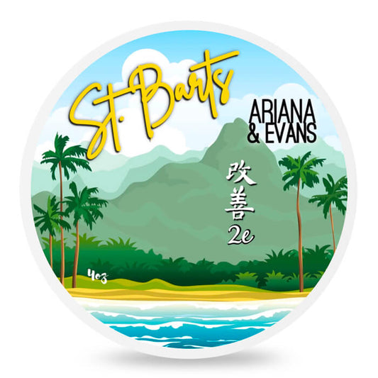 Ariana & Evans St. Barts Shaving Soap 4 Oz Shaving & Grooming Pasteur Pharmacy