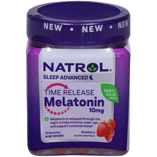 Natrol Melatonin Time Release Gummies, 10 Mg Vitamins & Supplements Pasteur Pharmacy