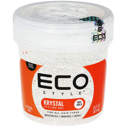 Eco Style Styling Gel, Krystal, Max Hold 16 Fl Oz Hair Care Pasteur Pharmacy
