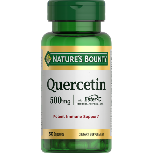 Nature's Bounty Quercetin, With Ester C, 500 Mg, Capsules Vitamins & Supplements Pasteur Pharmacy