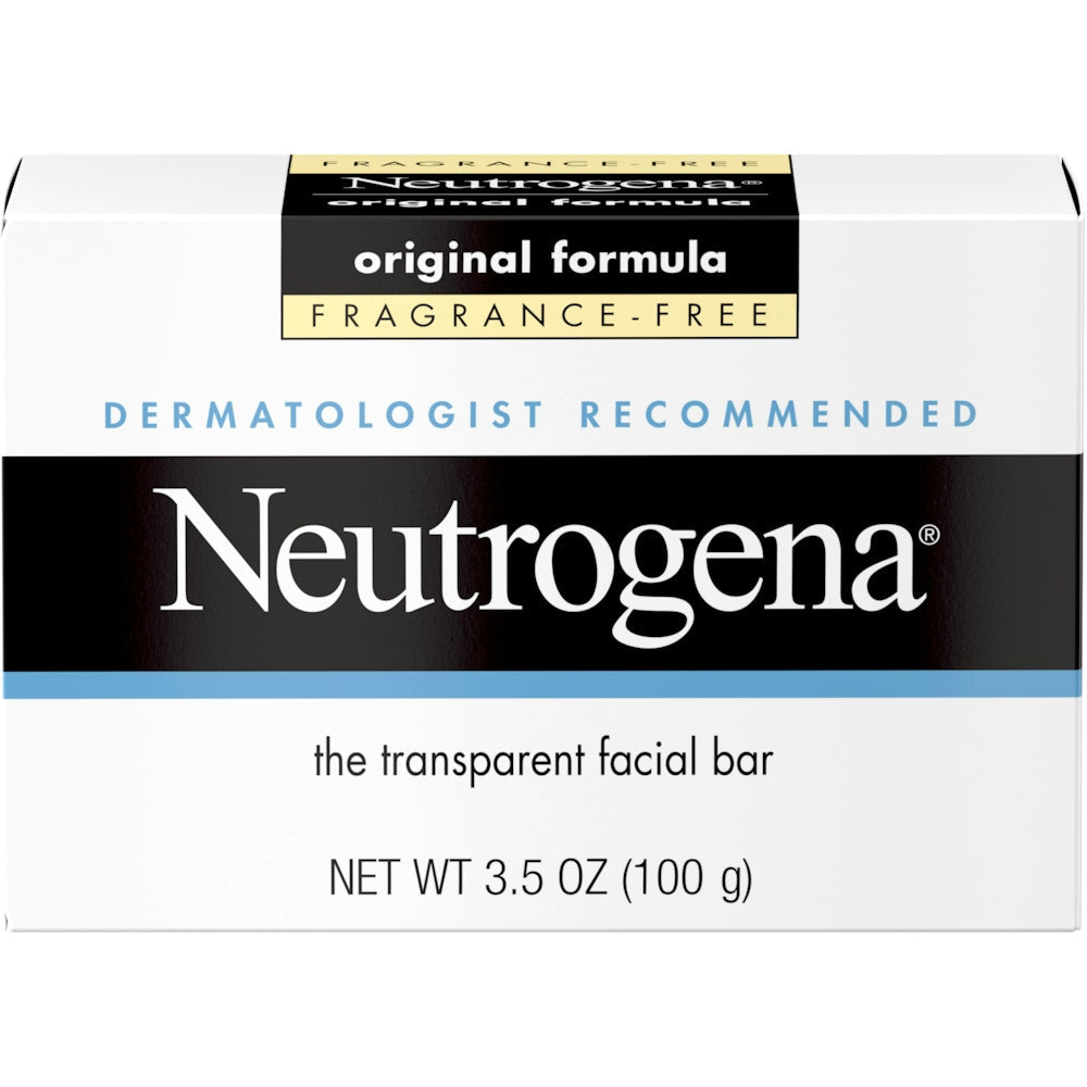 Neutrogena Original Gentle Facial Cleansing Bar Fragrance-Free, Fragrance Free Skin Care Pasteur Pharmacy