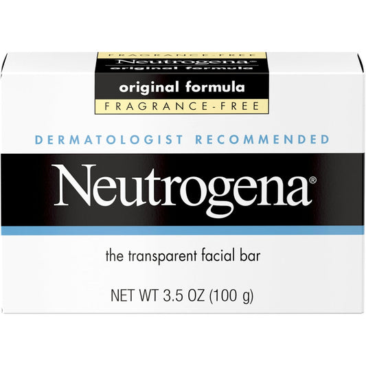 Neutrogena Original Gentle Facial Cleansing Bar Fragrance-Free, Fragrance Free Skin Care Pasteur Pharmacy