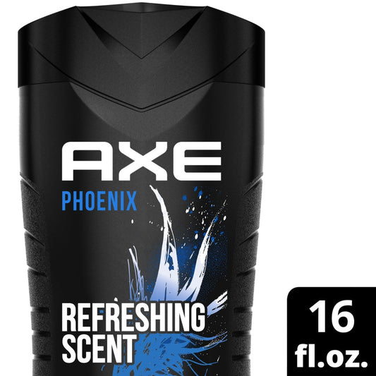 Axe Phoenix Body Wash Crushed Mint & Rosemary Scent - 16 Fl Oz Body Wash Pasteur Pharmacy