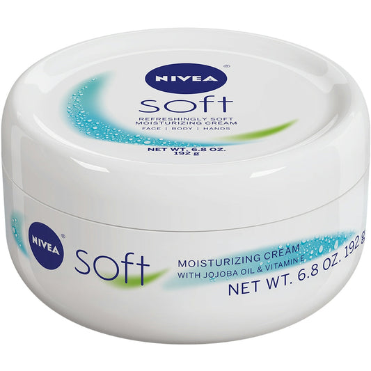 Nivea Soft Refreshingly Soft Moisturizing Cream 6.8 Oz Jar Moisturizing Cream Pasteur Pharmacy