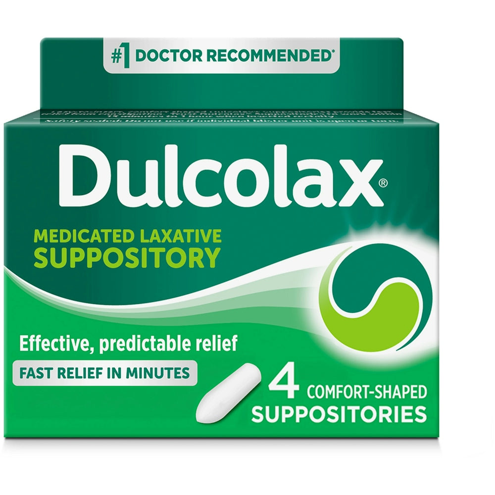 Dulcolax 10 Mg Laxative Suppositories, Comfort Shaped Health & Beauty Pasteur Pharmacy