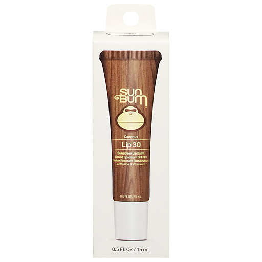 Sun Bum® Lip Balm Sunscreen SPF 30 – Coconut (0.15 oz) Lip Balms & Treatments Pasteur Pharmacy