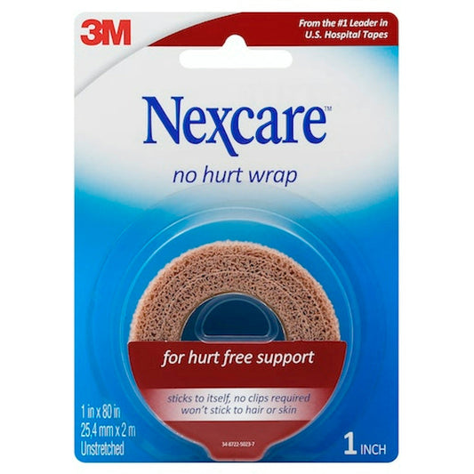 Nexcare No Hurt Wrap Tan 1 Inch X 5 Yard Stretched First Aid Pasteur Pharmacy