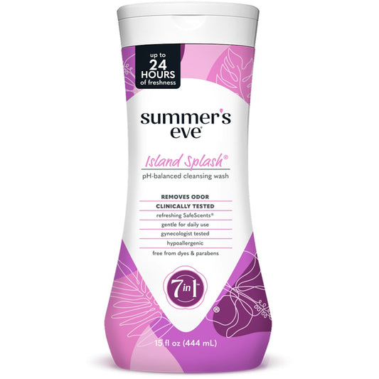 Summer's Eve 5 In 1 For Sensitive Skin Island Splash Cleansing Wash 15 Oz Health & Beauty Pasteur Pharmacy