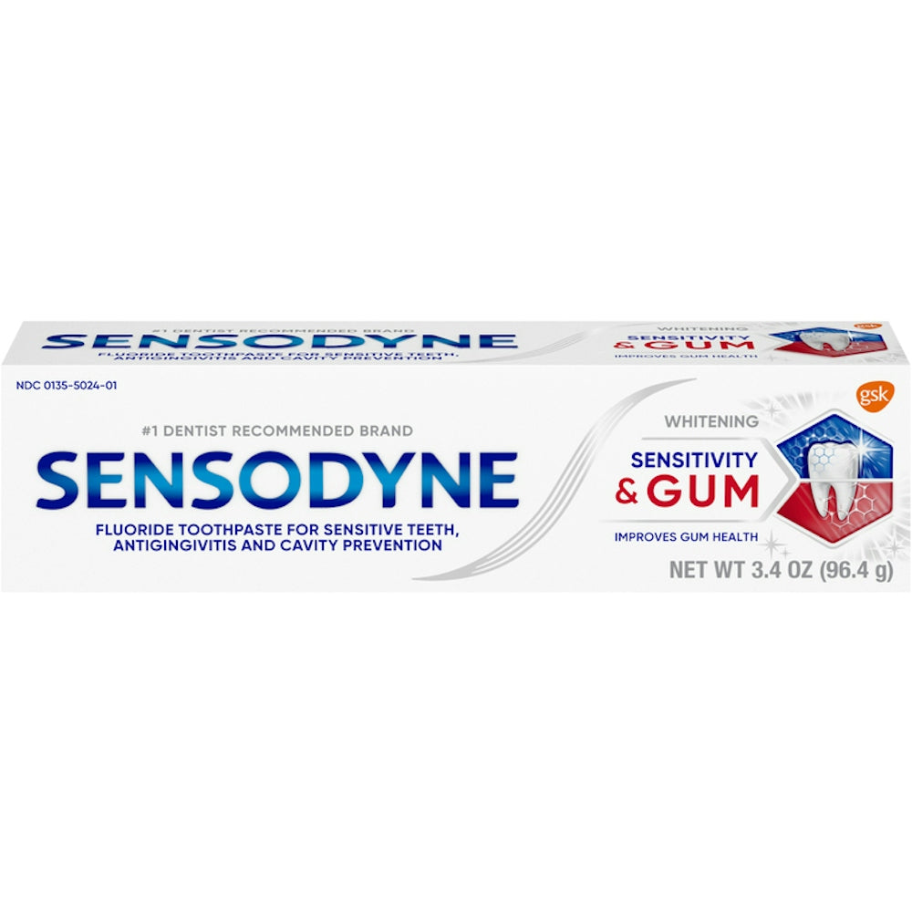 Sensodyne Sensitivity & Gum Teeth Whitening Sensitive Toothpaste Toothpaste Pasteur Pharmacy