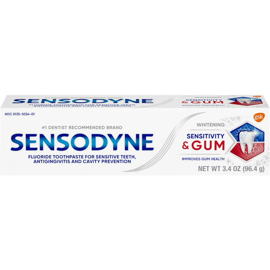 Sensodyne Sensitivity & Gum Teeth Whitening Sensitive Toothpaste Toothpaste Pasteur Pharmacy