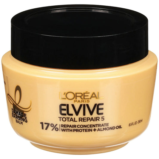 L'Oreal Paris Elvive Total Hair Repair 5 Damage Erasing Balm 8.5 Fl Oz Hair Care Pasteur Pharmacy