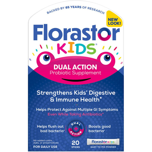 Florastor Kids Daily Probiotic Supplement Packets, 250 Mg Vitamins & Supplements Pasteur Pharmacy