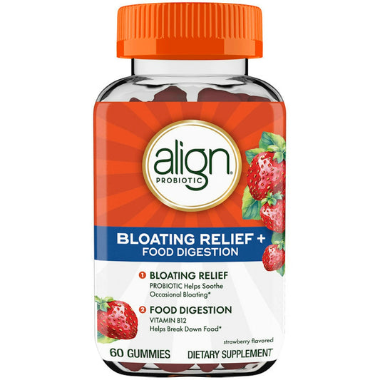 Align® Probiotic: Bloating Relief + Food Digestion (60 Gummies) Vitamins & Supplements Pasteur Pharmacy