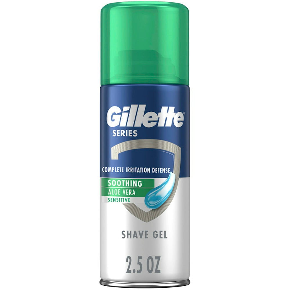 Gillette Series Soothing Shave Gel For Men With Aloe Vera, 2.5oz Shaving & Grooming Pasteur Pharmacy