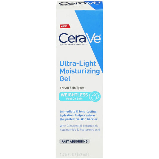 CeraVe Ultra-Light Moisturizing Face Gel - 1.75 Fl Oz Skin Care Pasteur Pharmacy