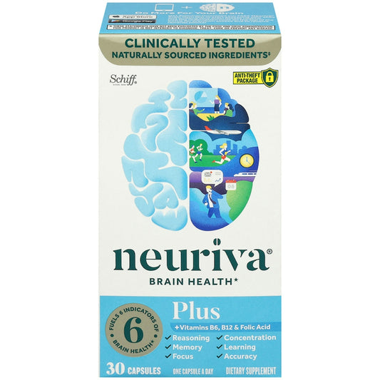 Neuriva Brain Health Supplement Plus Capsules 30Ct Vitamins & Supplements Pasteur Pharmacy