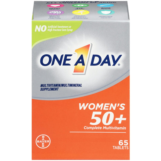 One A Day Multivitamin, Complete, Women's 50+, Tablets Vitamins & Supplements Pasteur Pharmacy