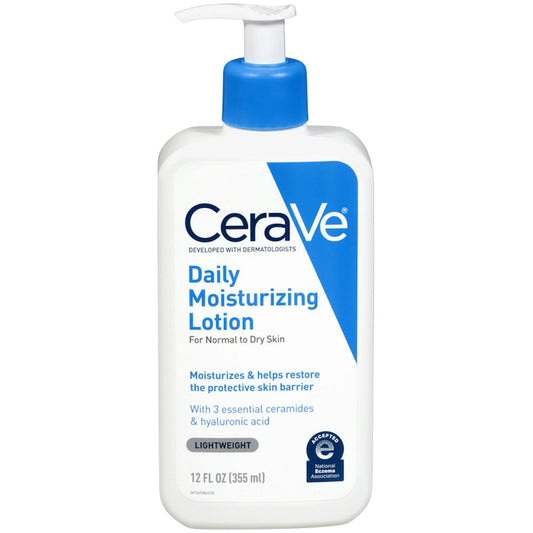 CeraVe Daily Moisturizing Lotion For Normal To Dry Skin Lightweight 12 Fl Oz Lotion & Moisturizer Pasteur Pharmacy