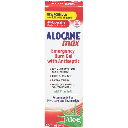 Alocane Emergency Burn Gel, Maximum Strength 2.5 Fl Oz Health & Beauty Pasteur Pharmacy