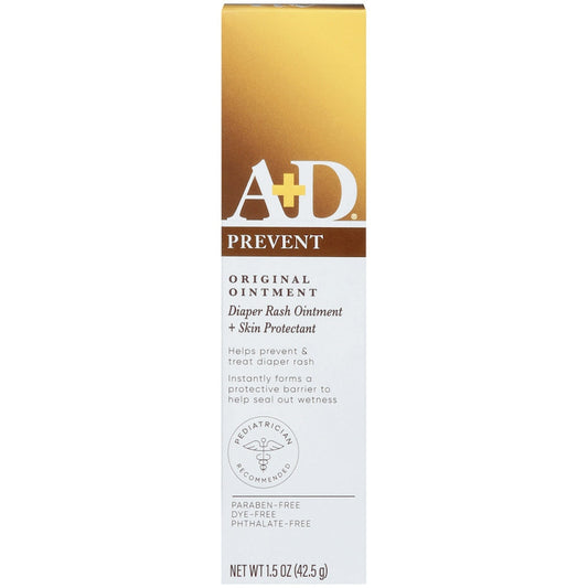 A+D Original Diaper Rash Ointment & Skin Protectant, Baby Skin Care, 1.5 oz Diaper Rash Treatments Pasteur Pharmacy