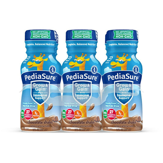 PediaSure Grow & Gain Kids' Nutritional Shake, Chocolate - 8 fl oz, 6 Count Fitness & Nutrition Pasteur Pharmacy
