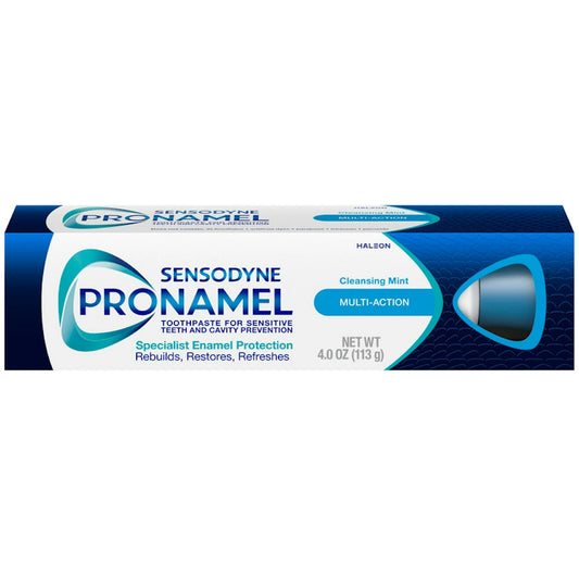 Sensodyne Pronamel Multi Action Cleansing Mint Toothpaste 4 Oz Toothpaste Pasteur Pharmacy
