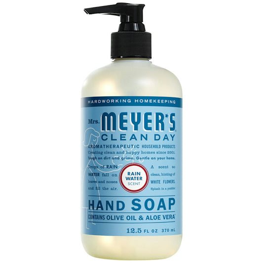 Mrs. Meyer's Clean Day Liquid Hand Soap, Rain Water Scent - 12.5 Fl Oz Liquid Hand Soap Pasteur Pharmacy