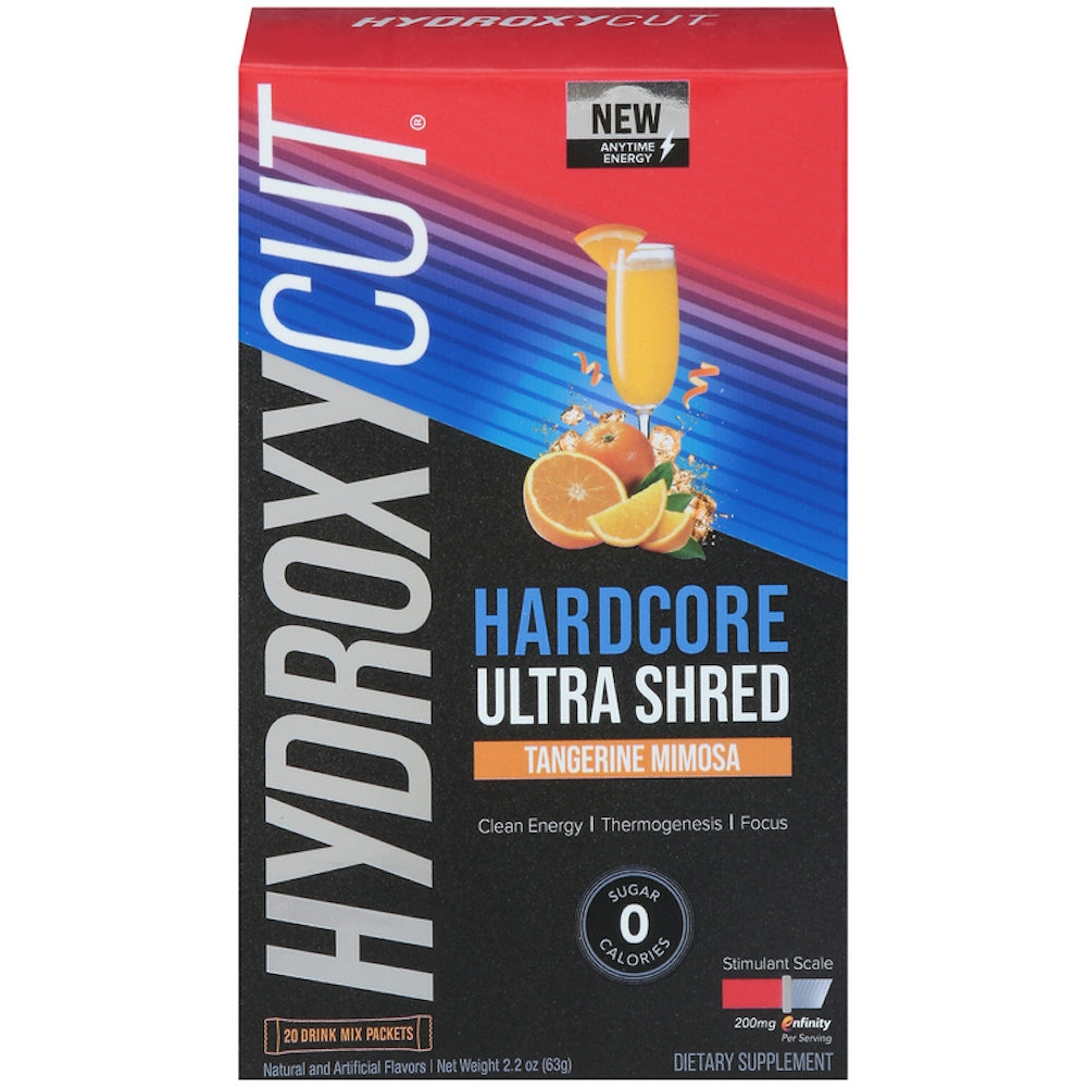 Hydroxycut® Hardcore Ultra Shred – Weight Loss Drink Sticks Powdered Beverage Mixes Pasteur Pharmacy