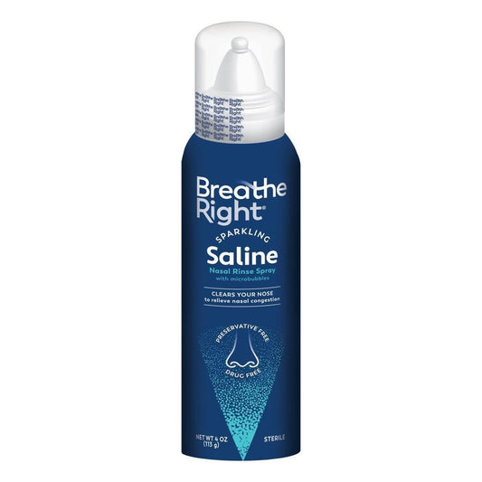 Breathe Right Sparkling Salane Nasal Rinse Spray Health Care Pasteur Pharmacy