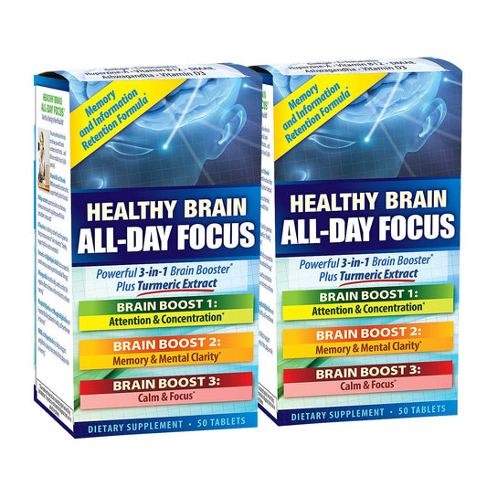 Applied Nutrition® Healthy Brain All-Day Focus – Dietary Supplement Vitamins & Supplements Pasteur Pharmacy