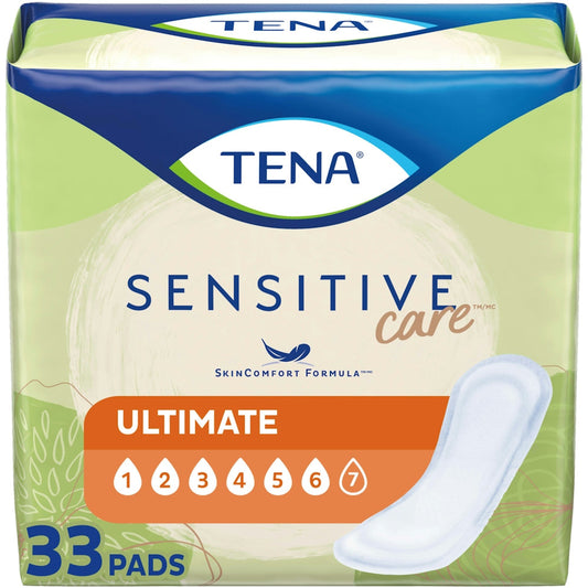 Tena Intimates Ultimate Absorbency Incontinence/Bladder Control Pad For Women, Regular Length Feminine Pads & Protectors Pasteur Pharmacy