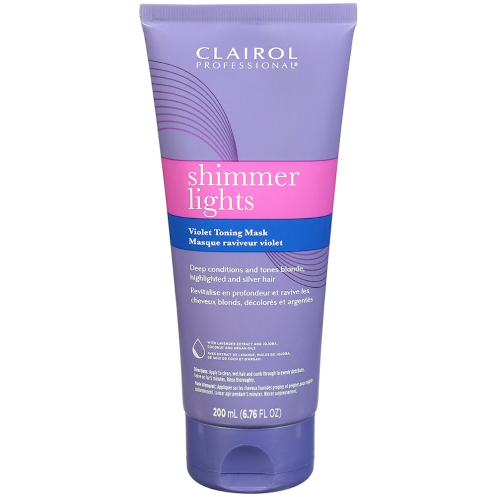 Clairol Professional Violet Toning Mask, Shimmer Lights Masks Pasteur Pharmacy