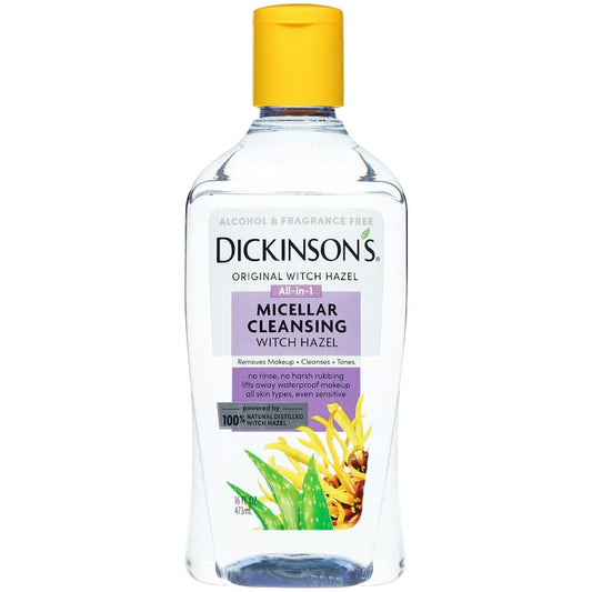 Dickinson's Micellar Witch Hazel Makeup Remover With Aloe, 16 Oz Makeup Removers Pasteur Pharmacy