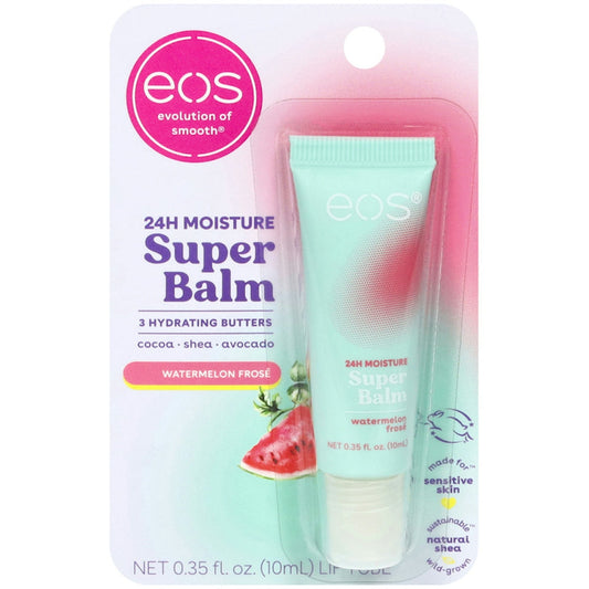 EOS Super Balm, Watermelon Frose, 24 H Moisture 0.35 Fl Oz Lip Balms Pasteur Pharmacy