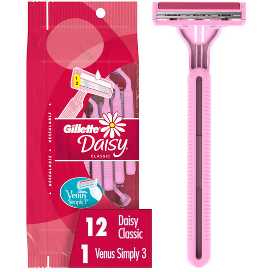Gillette Daisy Classic +1 Simply Venus Disposable Razors Razores Pasteur Pharmacy