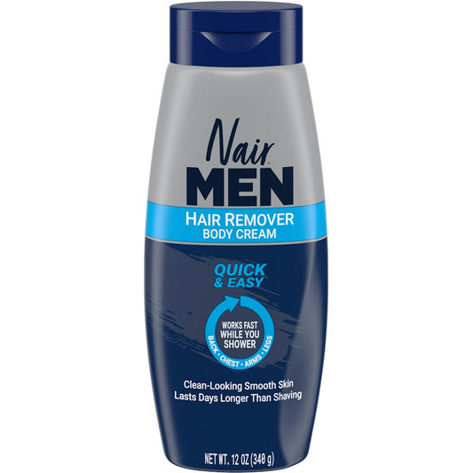Nair Men Hair Remover Body Cream 12 Oz Hair Removal Pasteur Pharmacy Default Title