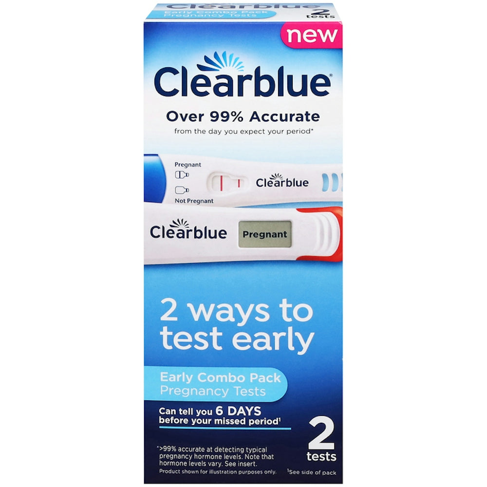 Clearblue® Early Detection & Digital Pregnancy Test Combo Pack Pregnancy Tests Pasteur Pharmacy