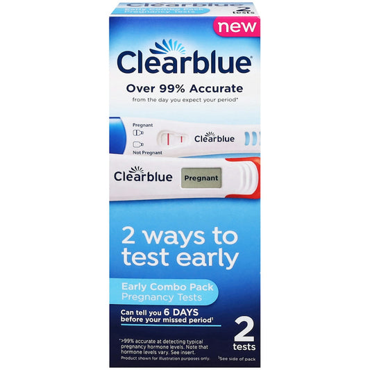 Clearblue® Early Detection & Digital Pregnancy Test Combo Pack Pregnancy Tests Pasteur Pharmacy